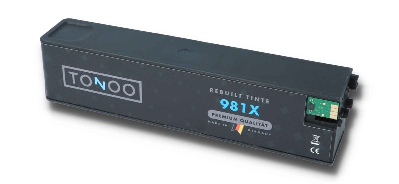 Tonoo® Tinte ersetzt HP 981X | L0R09A Cyan XL