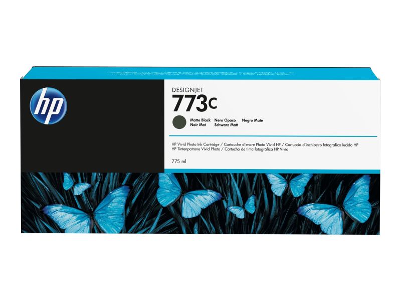 Original HP 773C | C1Q37A Tinte Matt Schwarz ( 2024 )
