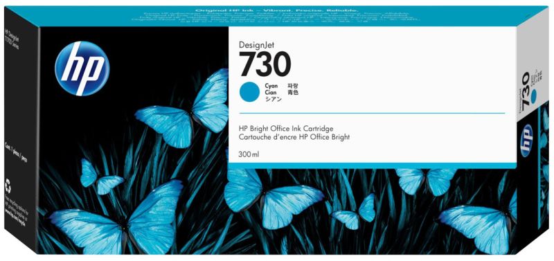 Original HP 730 | P2V68A Tinte Cyan XL ( 2023 - 2024 )