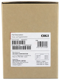Original OKI 46844013 Toner Cyan