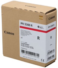 Original Canon PFI3300 R | 6438C001 Tintenpatrone Rot XL