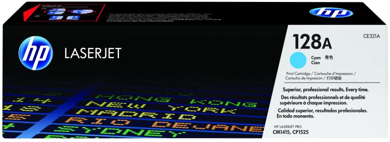 Original HP CE321A | 128A Toner Cyan