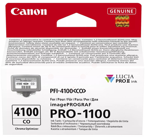 Original Canon PFI4100CO | 6787C001 Tintenpatrone Glanzoptimierer