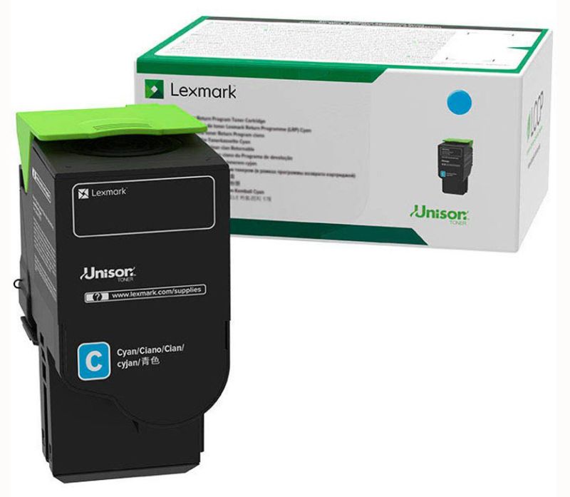 Original Lexmark 70C2HCE Toner Cyan XL