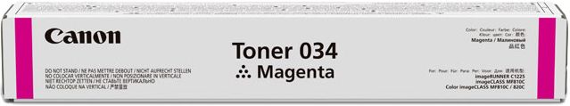 Original Canon 034 | 9452B001 Toner Magenta ( B-Verpackung )