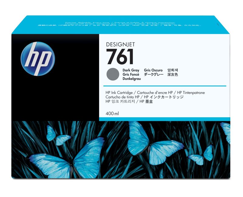 Original HP 761 | CM996A Tinte dunkel Grau ( 2024 )