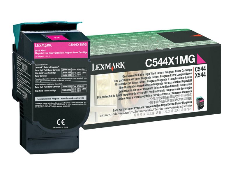 Original Lexmark C544X1MG Toner Magenta XXL