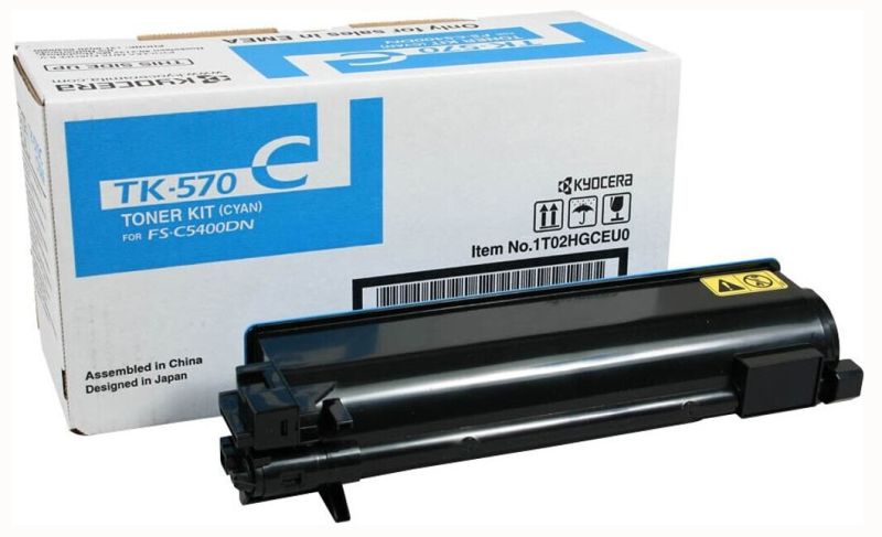 Original Kyocera TK570C Toner Cyan
