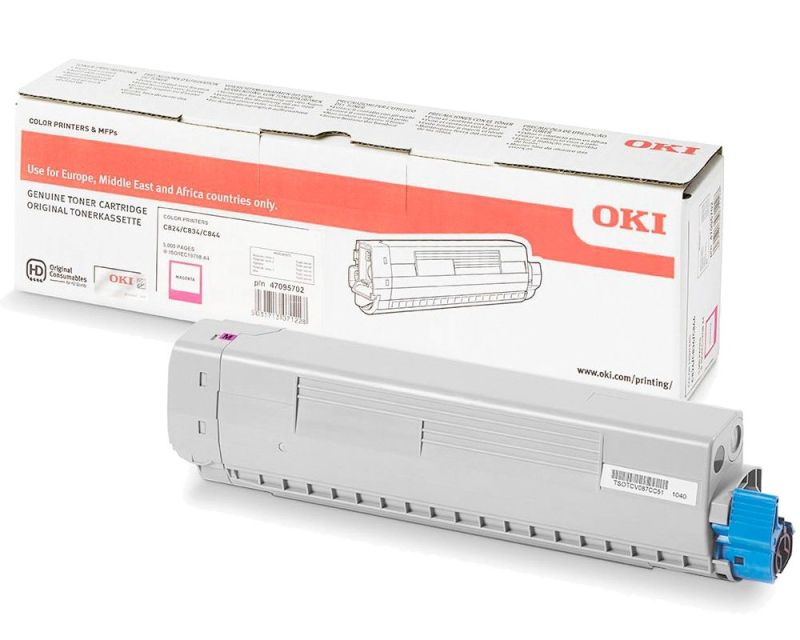 Original OKI 47095702 Toner Magenta