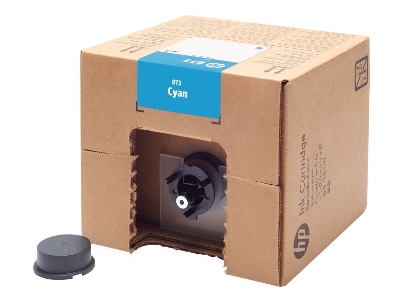 Original HP 873Y | 4UV39A Tinte Cyan ( 3L ) ( 2023 )