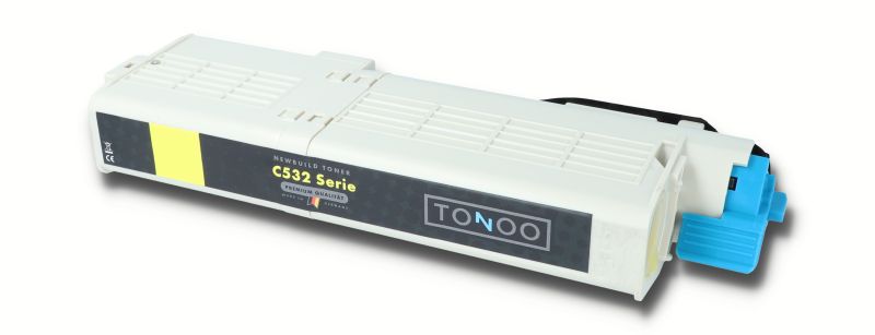 Tonoo® Toner ersetzt OKI 46490605 Gelb XL
