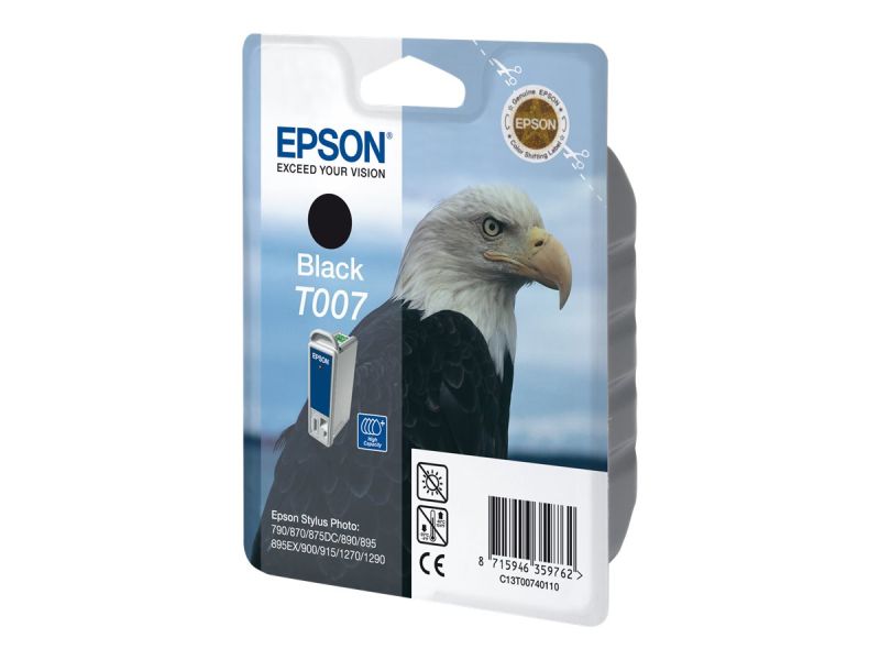 Original Epson T007 | C13T00740110 Tinte Schwarz ( 2021 )