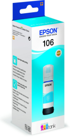 Original Epson 106 | C13T00R240 Tintenflasche Cyan