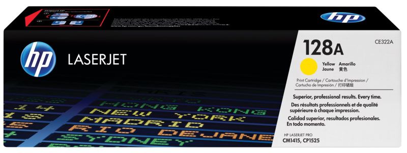 Original HP CE322A | 128A Toner Gelb