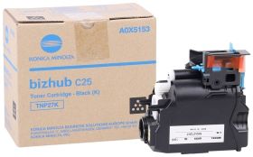 Original Konica Minolta TNP27K | A0X5153 Toner Schwarz