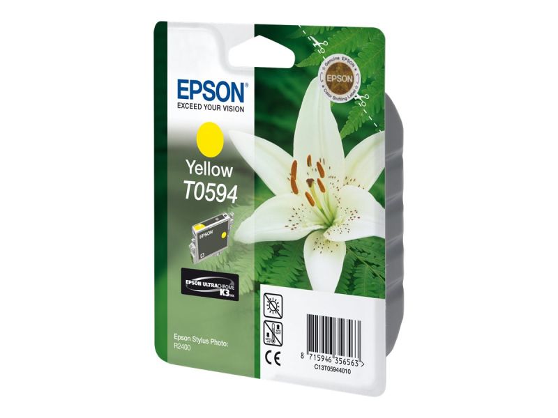 Original Epson T0594 | C13T05944010 Gelb Tintenpatrone ( 2023 )