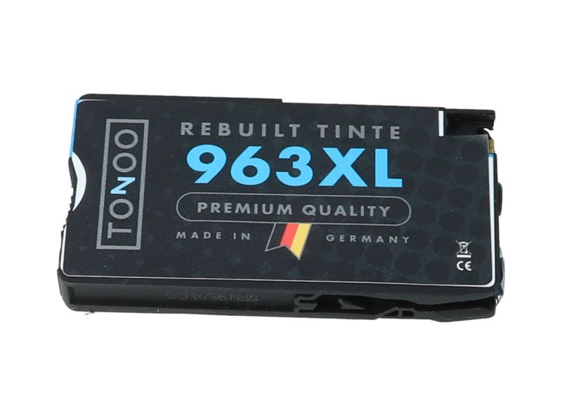 Tonoo® Tinte ersetzt HP 963XL | 3JA27AE Cyan XL