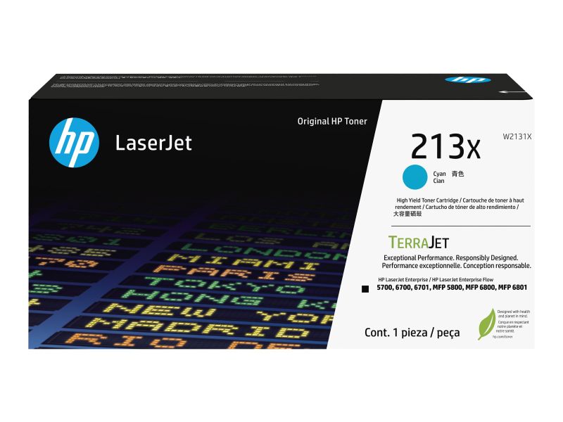 Original HP 213X | W2131X Toner Cyan