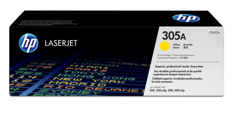 Original HP CE412A | 305A Toner Gelb