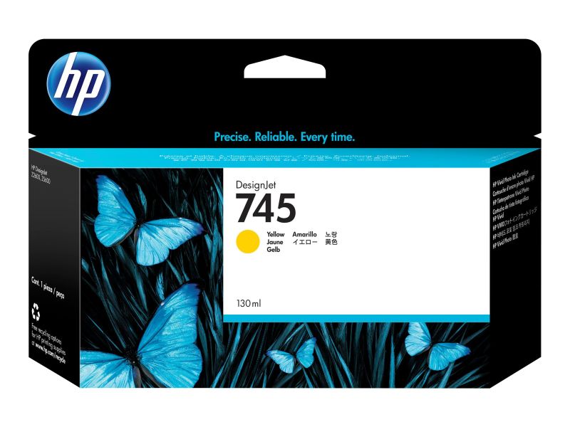 Original HP 745 | F9J96A Tinte Gelb ( 2023 )