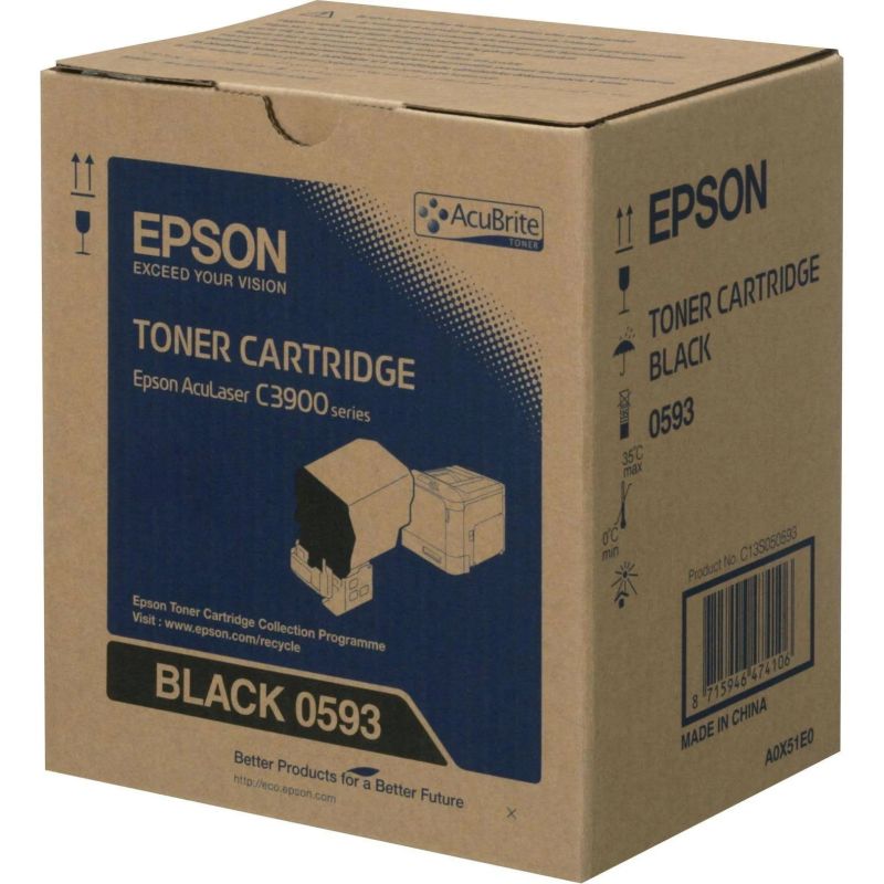 Original Epson 0593 | C13S050593 Toner Schwarz