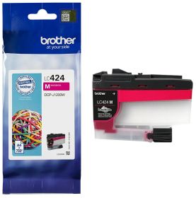 Original Brother LC424M Tinte Magenta ( 2025 )