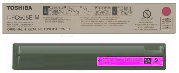 Original Toshiba T-FC505E-M | 6AJ00000143 Toner Magenta