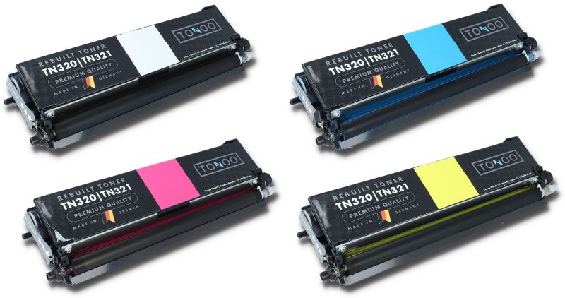 Tonoo® Toner ersetzt Brother TN321 Sparset