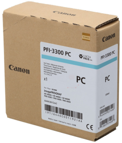 Original Canon PFI3300 PC | 6440C001 Tintenpatrone Foto Cyan XL
