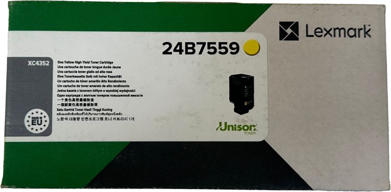 Original Lexmark 24B7559 Toner Gelb