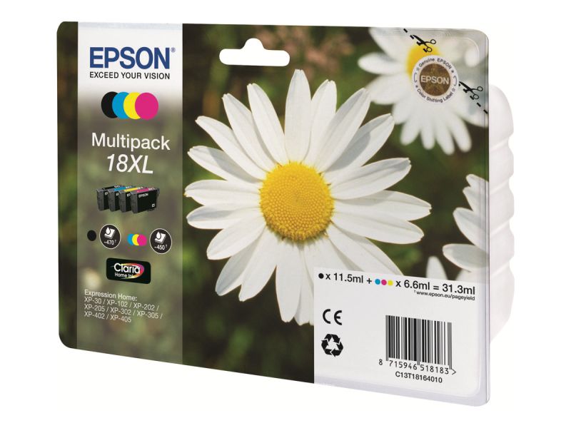 Original Epson 18XL | C13T18164010 | C13T18164012 Tinte Spar Set XL
