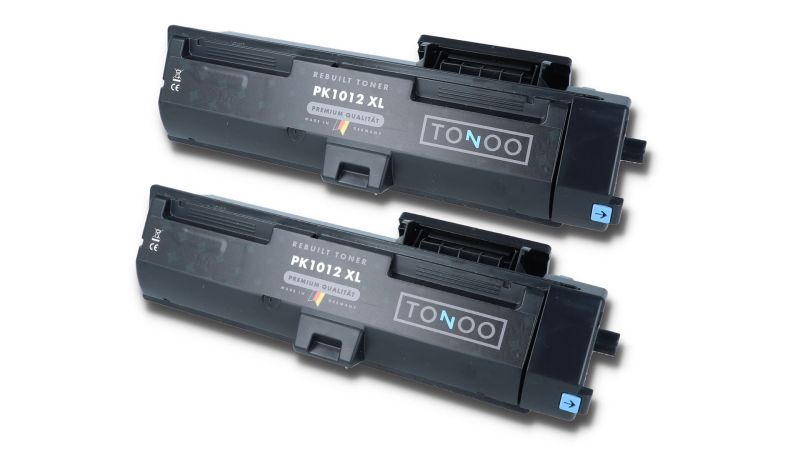 Tonoo® Toner ersetzt Utax  1T02S50UT0 | PK1012 Schwarz Doppelpack XL
