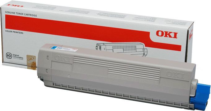 Original OKI 44643003 Toner Cyan