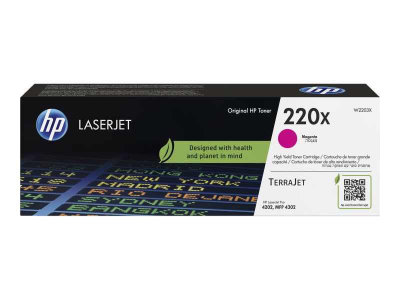 Original HP 220X | W2203X Toner Magenta XL