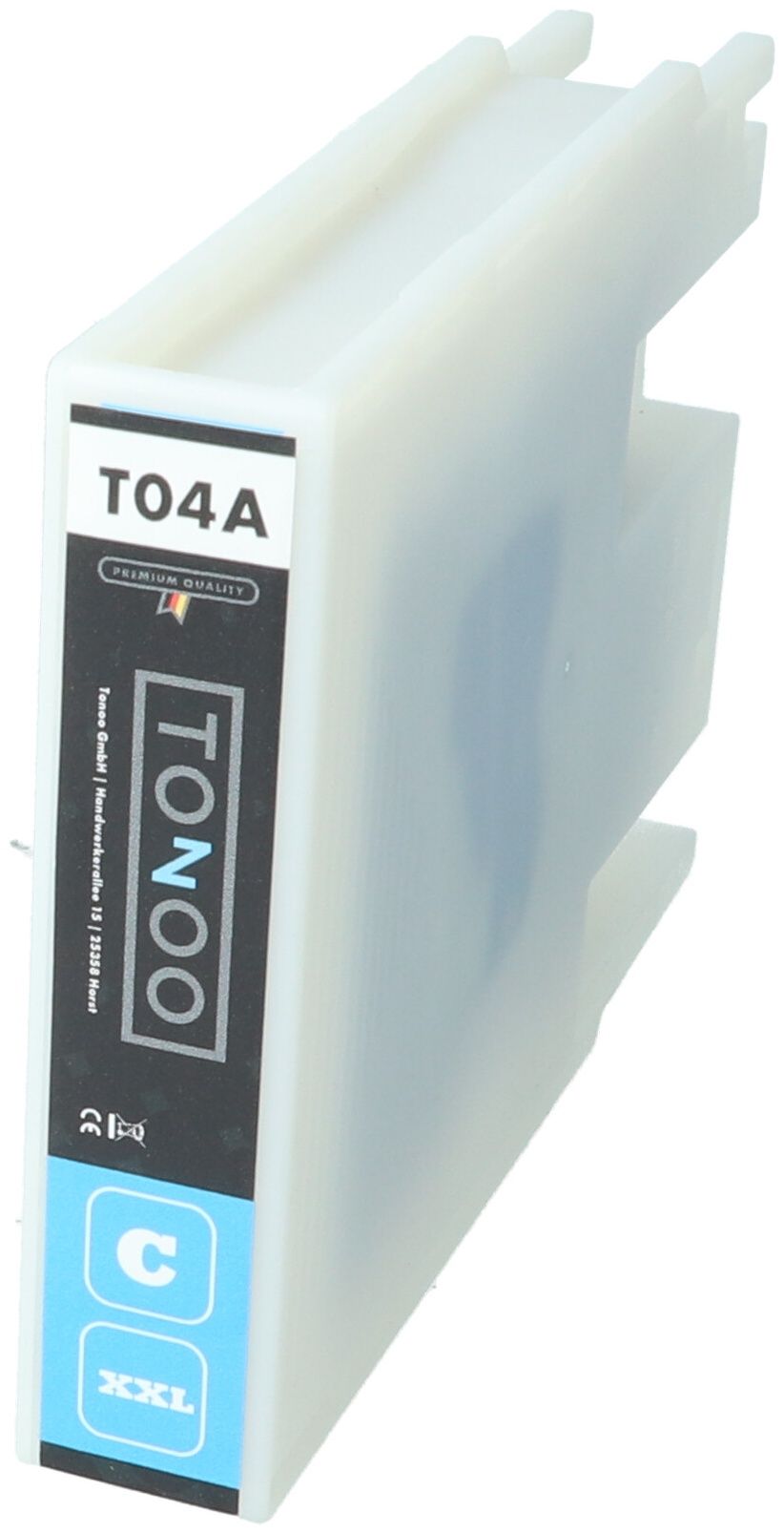Tonoo® Tinte ersetzt Epson T04B2XL | C13T04B240 | Cyan XL