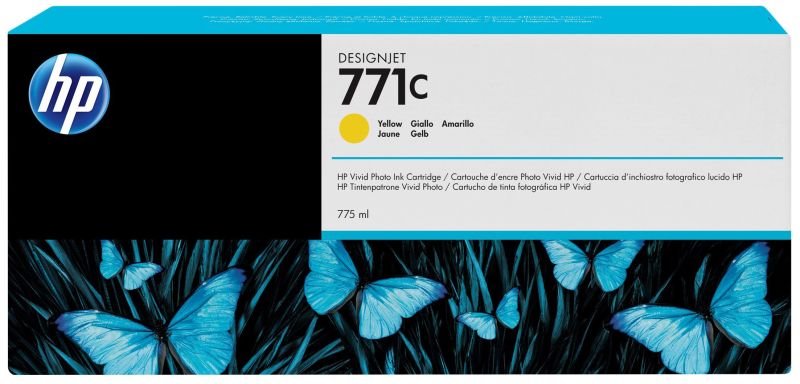 Original HP 771C | B6Y10A Tinte Gelb ( 2025 )