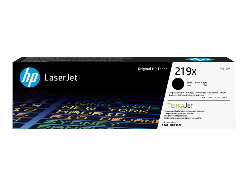 Original HP 219X | W2190X Toner Schwarz