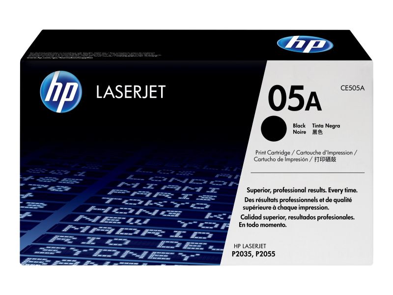 Original HP CE505A | 05A Toner Schwarz