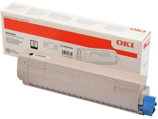 Original OKI 46443104 Toner Schwarz XL