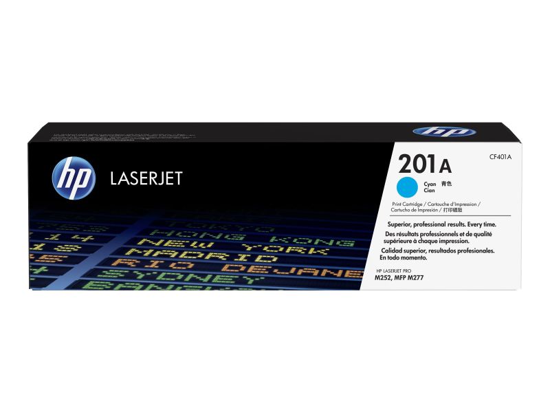 Original HP CF401A | 201A Toner Cyan
