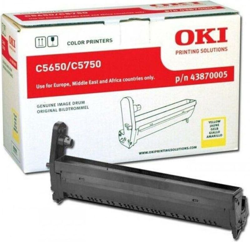 Original OKI 43870005 Trommel Gelb