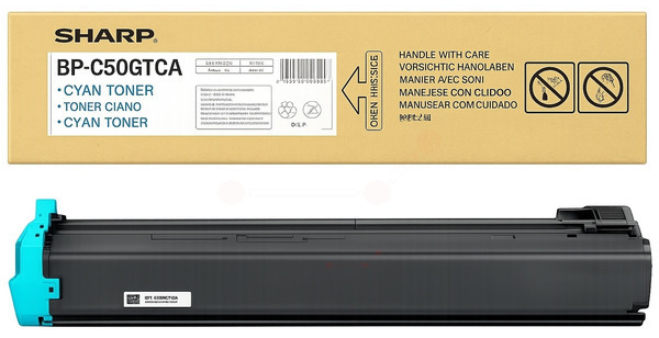Original Sharp BPC50GTCA Toner Cyan