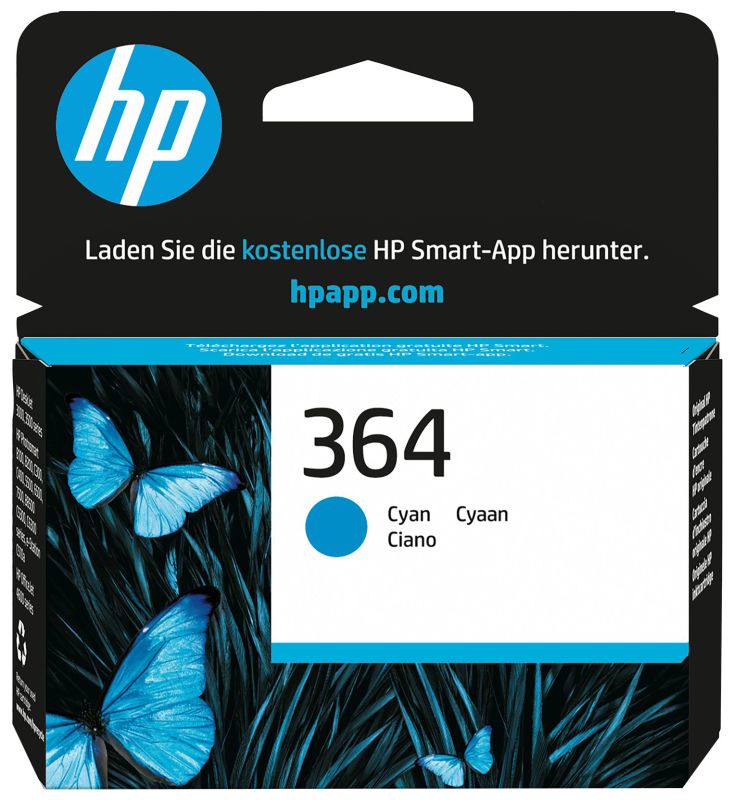 Original HP 364 | CB318EE Tinte Cyan ( 2023 - 2024 )