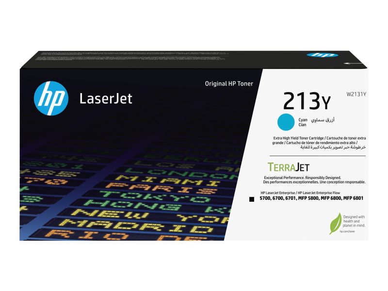 Original HP 213Y | W2131Y Toner Cyan