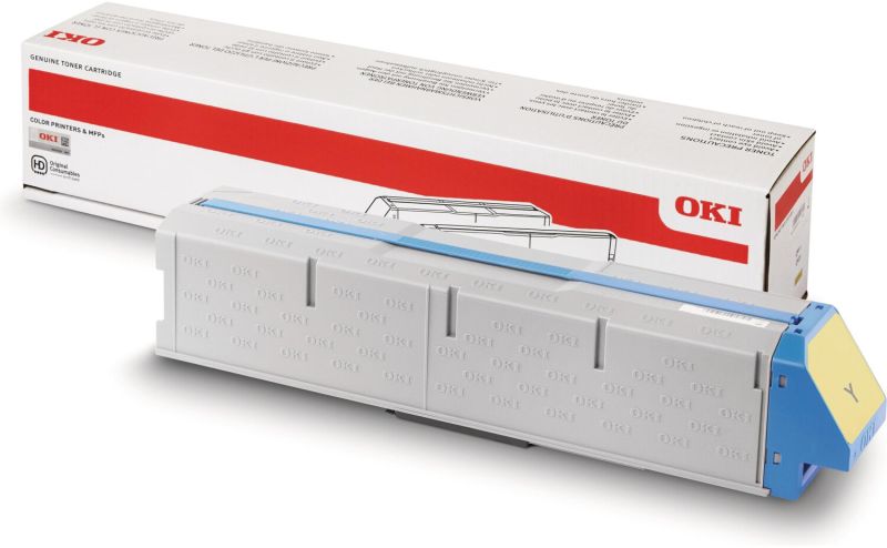 Original OKI 45536413 Toner Gelb