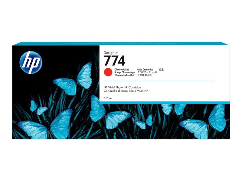 Original HP 774 | P2W02A Tinte Chromatisches Rot ( 2020 )