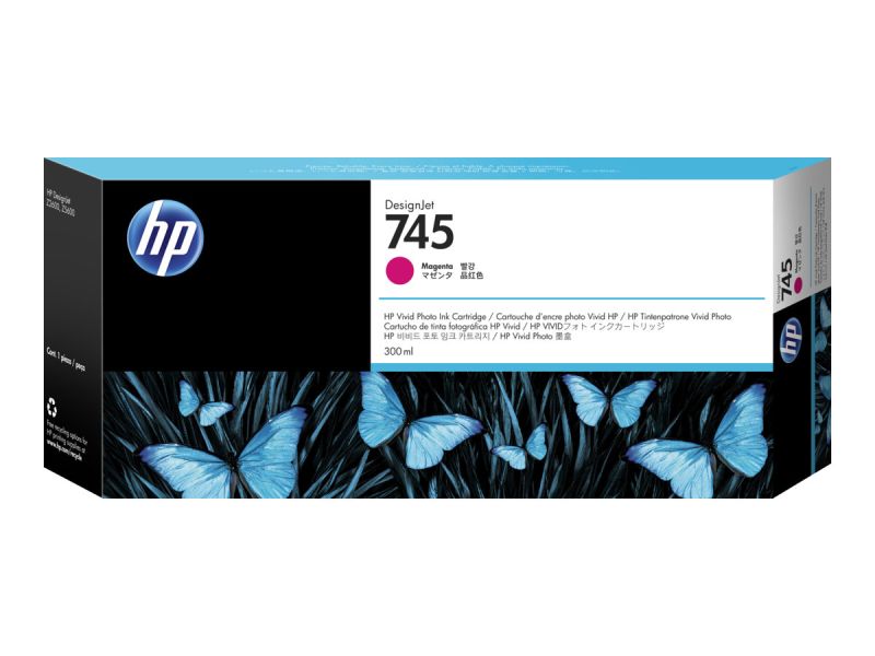 Original HP 745 | F9K01A Tinte Magenta ( 09.2026 )
