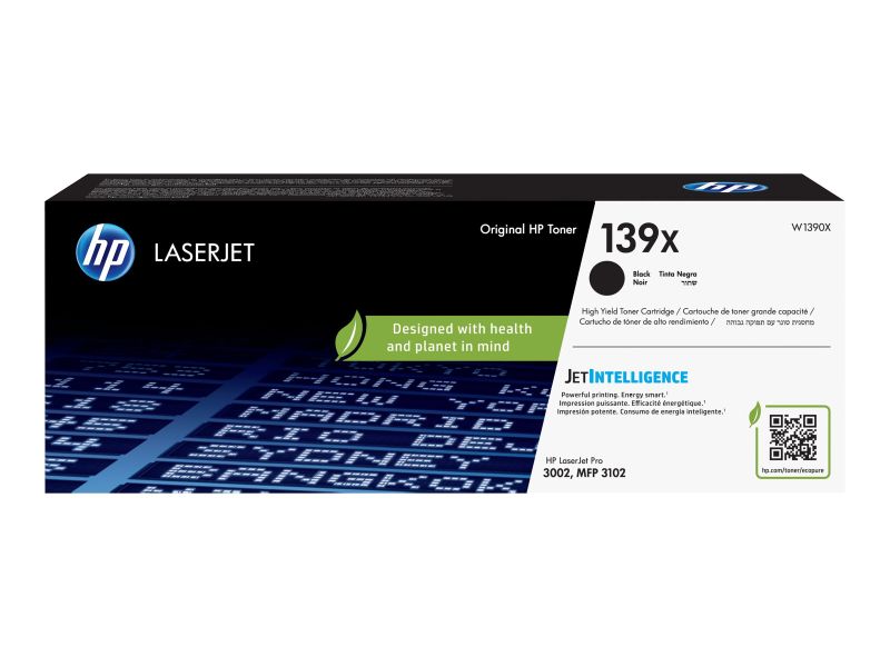 Original HP W1390X | 139X Toner Schwarz XL