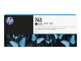 Original HP 765 | F9J55A Tinte dunkel Matt Schwarz