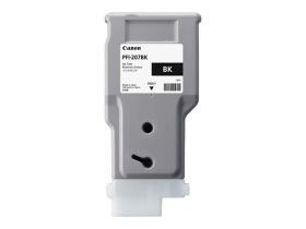 Original Canon PFI207BK | 8789B001 Tinte Schwarz XL